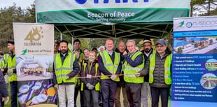 Beacon of Peace Walk East Hampshire was a woodland wonder
