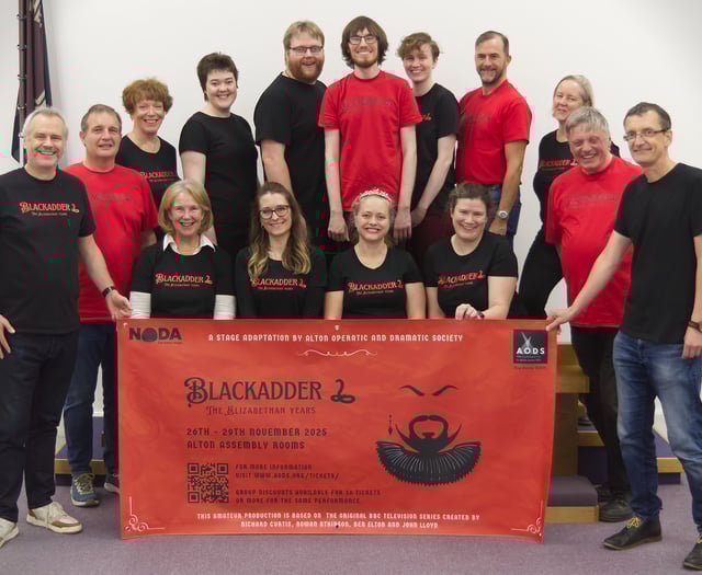 The AODS have a plan - to bring Blackadder to the stage