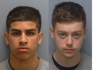 Knife attackers jailed for more than eight years