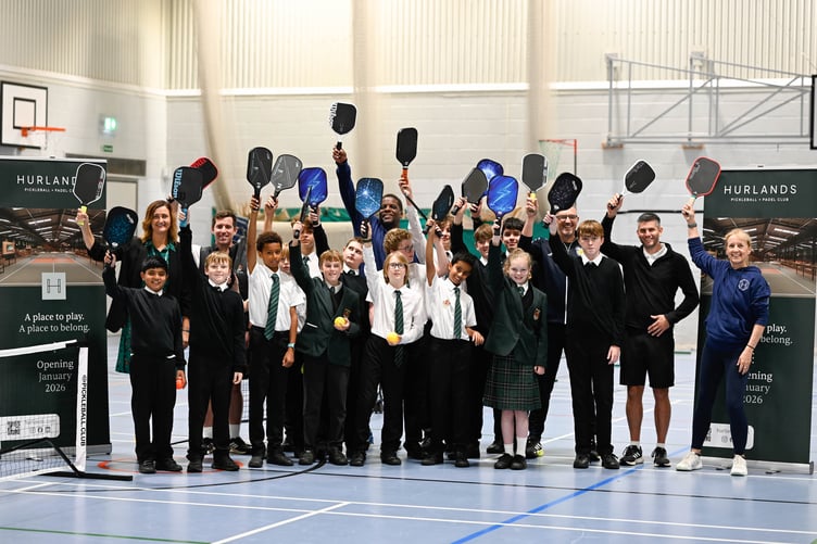 Hurlands Pickleball & Padel Club visited Eggar’s School