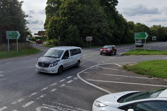 Corsa driver injured in hit and run involving van near Alton