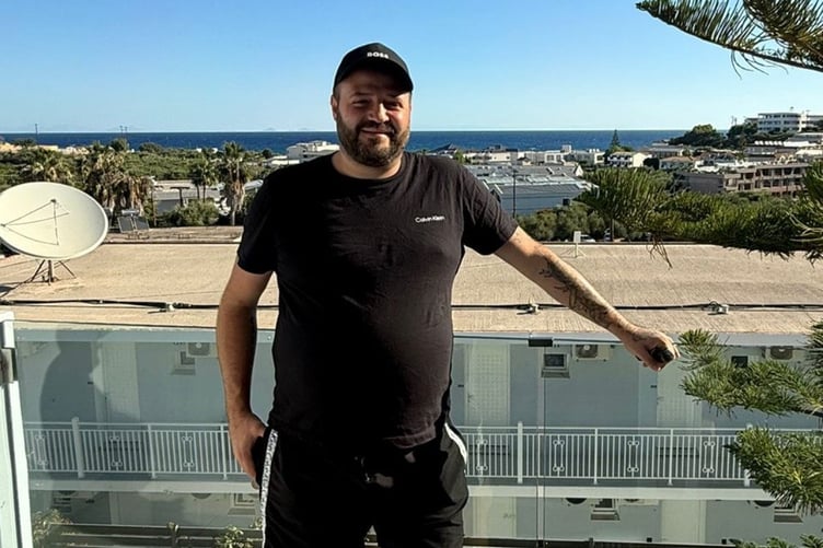 Nicholas Macdonald, recovering in Greece. // An addict who took 12 grams of ketamine a day which left him needing the loo every 15 minutes was told the "evil" drug would claim his life within a year. Nicholas Koutsandreou Macdonald, 33, says he fell into a bad group aged just 15 after growing up in care. He began taking drugs at illegal raves - including ketamine, which became his go-to to "block out trauma". It spiralled into an eight-year-long addiction which saw him take 12.5g of the drug per DAY - costing over £20k in his eight-year