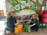 Tonne of thanks from Farnham Food Bank as appeal gives festive boost