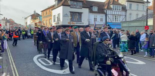 WATCH: Farnham pays its respects on Remembrance Sunday 2025