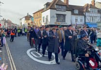 WATCH: Farnham pays its respects on Remembrance Day 2025