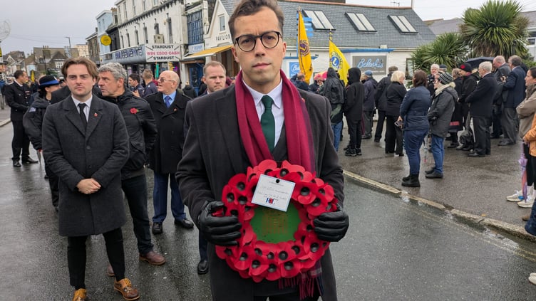 Newquay Remembrance parade 2025 (Pictures: Warren Wilkins)