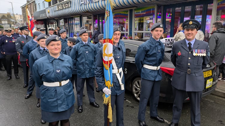 Newquay Remembrance parade 2025 (Pictures: Warren Wilkins)