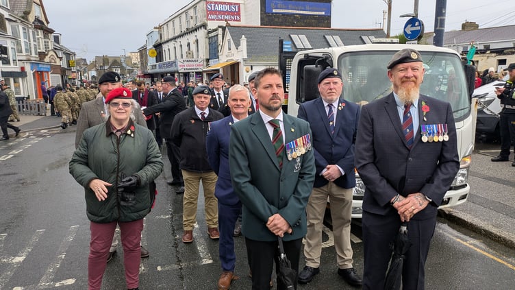 Newquay Remembrance parade 2025 (Pictures: Warren Wilkins)