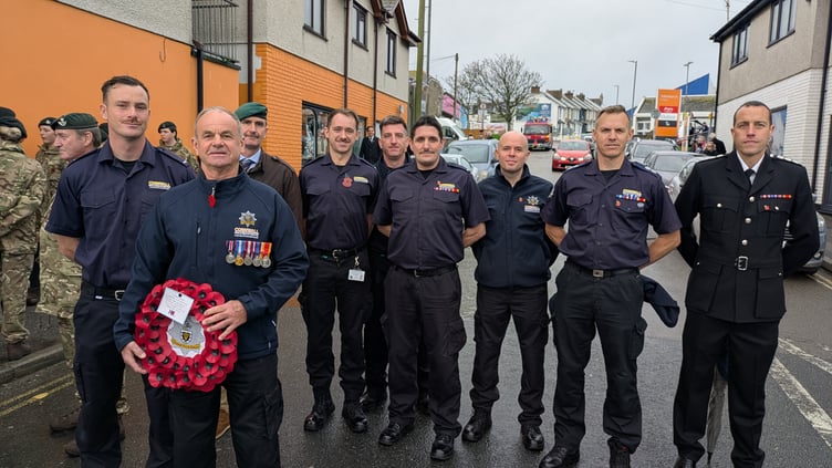 Newquay Remembrance parade 2025 (Pictures: Warren Wilkins)