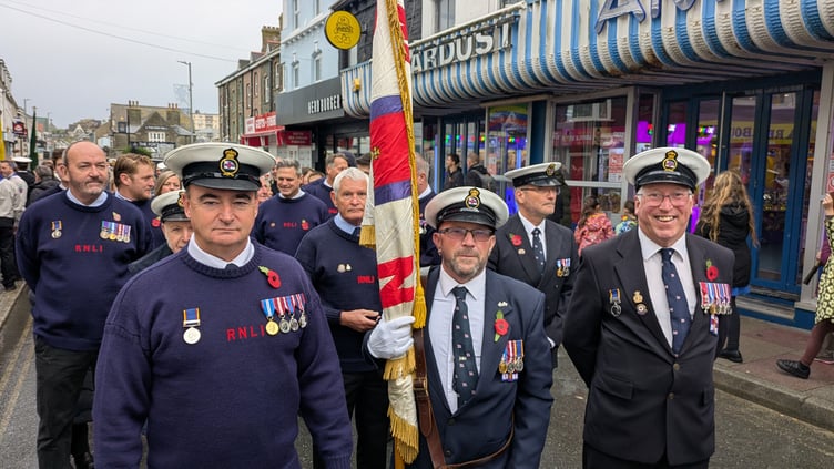 Newquay Remembrance parade 2025 (Pictures: Warren Wilkins)