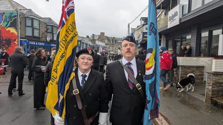 Newquay Remembrance parade 2025 (Pictures: Warren Wilkins)
