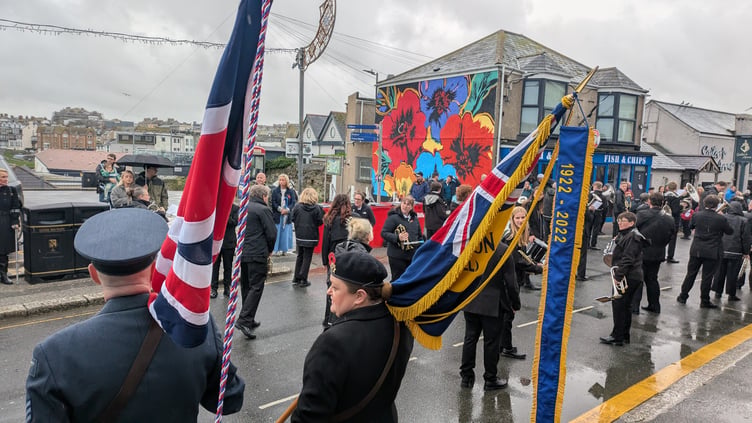 Newquay Remembrance parade 2025 (Pictures: Warren Wilkins)