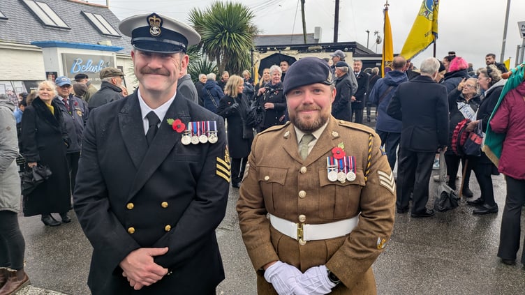 Newquay Remembrance parade 2025 (Pictures: Warren Wilkins)