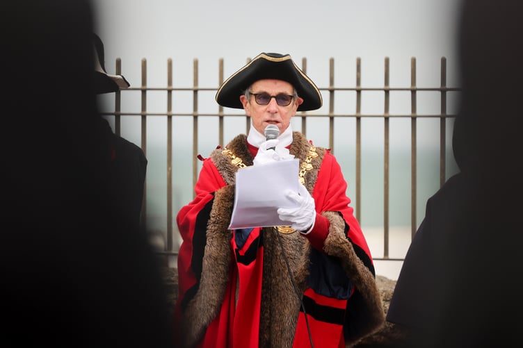Mayor of Penzance Stephen Reynolds