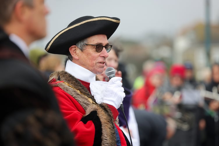 Mayor of Penzance Stephen Reynolds