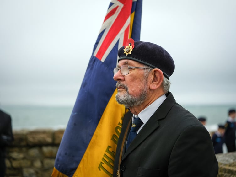 Standard bearer Brian Venn