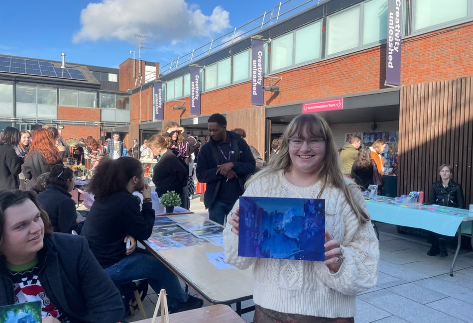 UCA students showcase creativity at annual Winter Market