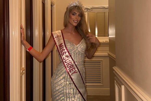 Miss Surrey 2025 Alanta Richards.