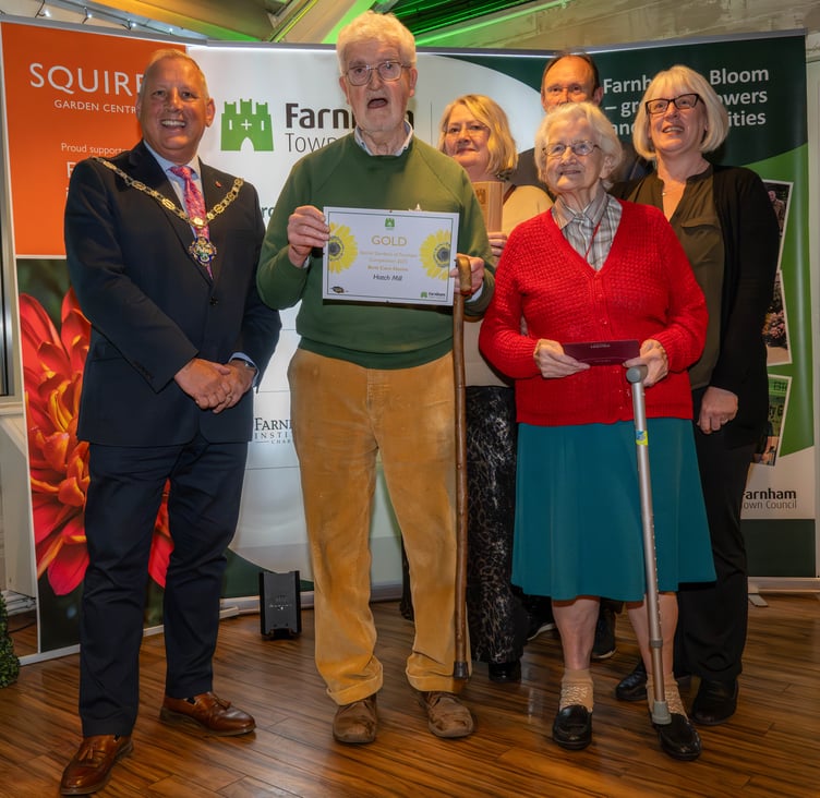 Hatch Mill at the Farnham in Bloom Community Awards.
