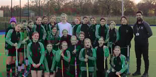 Pupils train with Olympic medallist