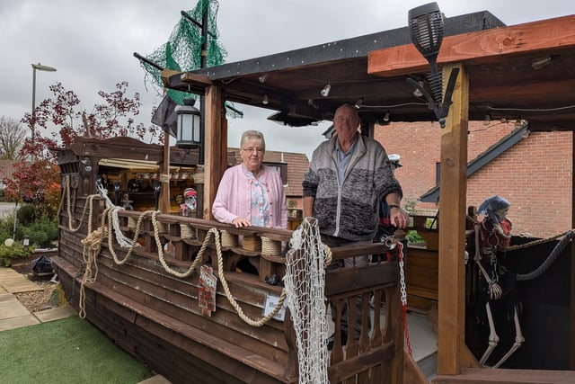 Let me off the hook pleads pensioner who built pirate ship in garden