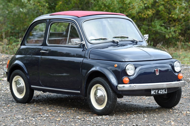 1971 Fiat 500 L 650cc.