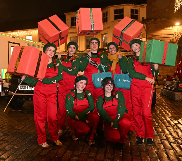 Members of Jason Thomas Performing Arts' Foundation College