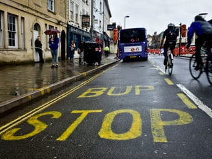 Nearly three-quarters of buses in Surrey on time