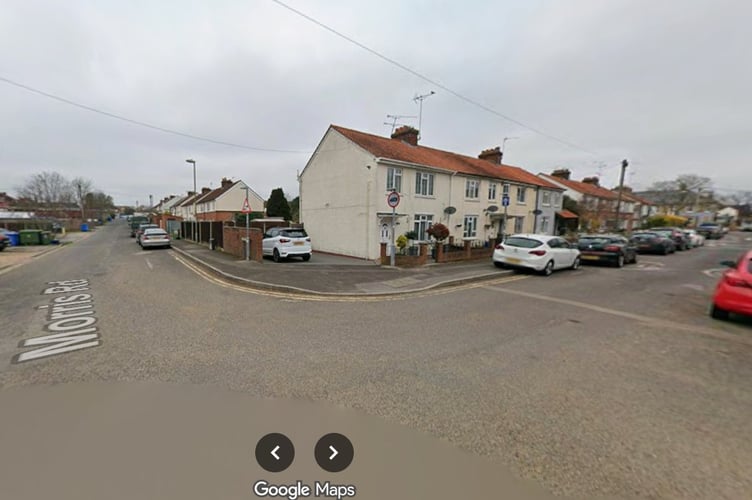 Morris Road with Gordon Road. Image: Google Maps