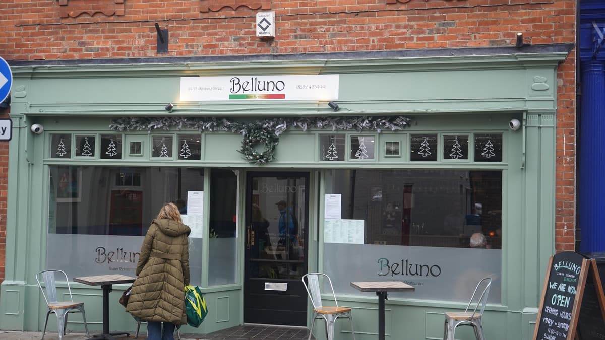 Italian job as Belluno takes over former Greek restaurant site