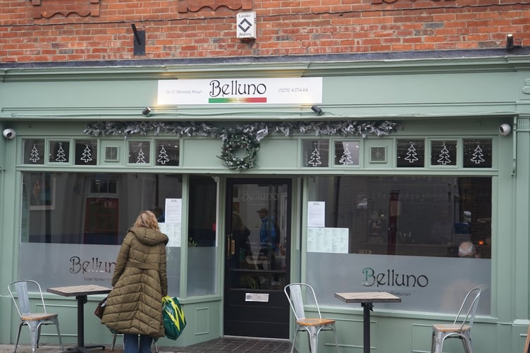 Belluno on Downing Street