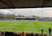Tyler Frost's stoppage-time winner fires Aldershot Town to National League victory against Altrincham