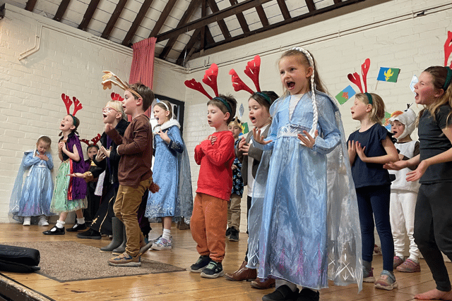It's strictly showtime for young stage performers