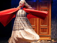 Follow Little Red Riding Hood on journey through magical wardrobe
