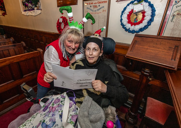 The Christmas Singalong is held each year at St John’s Methodist Church. (Picture: Paul Williams)