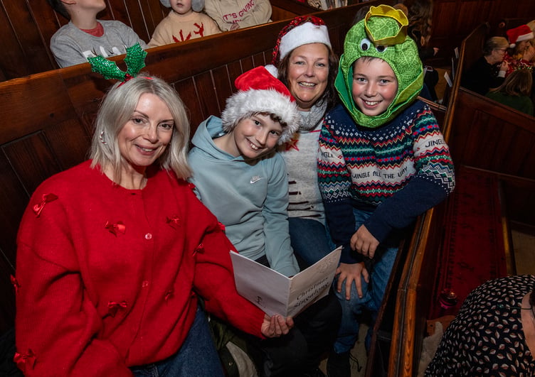 Members of the Christmas Singalong audience wore festive attire. (Picture: Paul Williams)