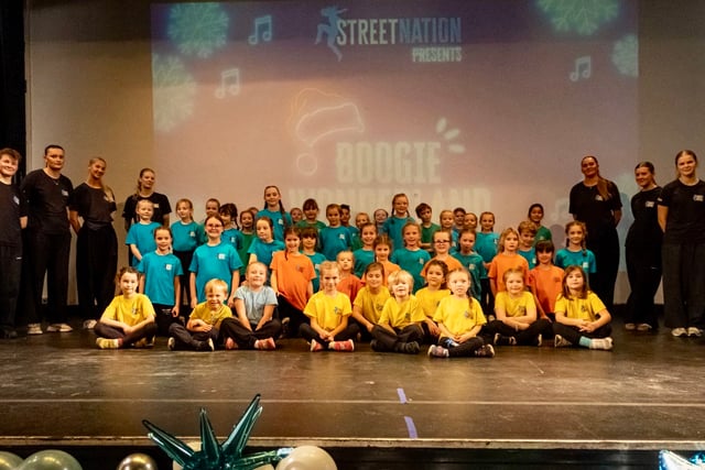 Hundreds of dancers shine at Christmas show