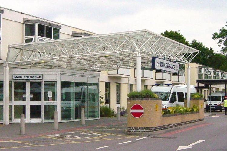 <p>Frimley Park Hospital.</p>