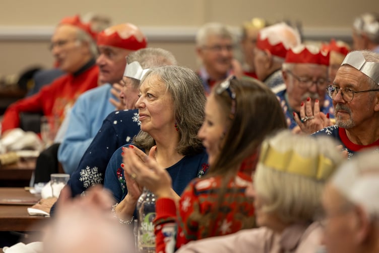 RAF St Mawgan veteran lunch (Picture: Cpl  Tom Cann RAF)
