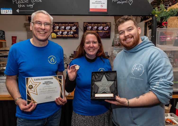 St Austell Festival of Children’s Literature picked up the cultural and creativity award. (Picture: Paul Williams)