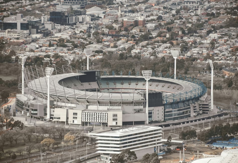 <p>The Melbourne Cricket Ground will host the fourth Ashes Test, which starts on Boxing Day (Photo: Dean Bennett/Unsplash).</p>
