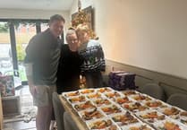 Christmas dinner is served thanks to Farnham couple