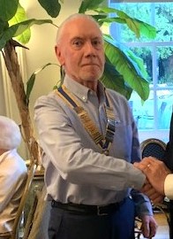 <p>Former Weyside Rotary Club President John Vilton.</p>