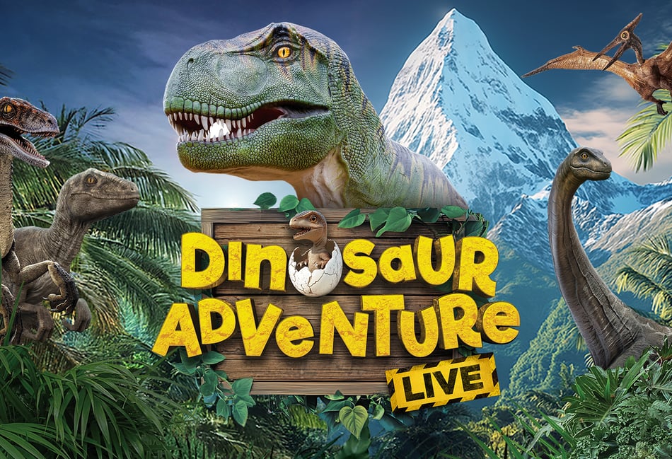 <p>Dinosaur Adventure Live’s  Danger on T-Rex Mountain will be at Camberley Theatre in February and Yvonne Arnaud in March.</p>