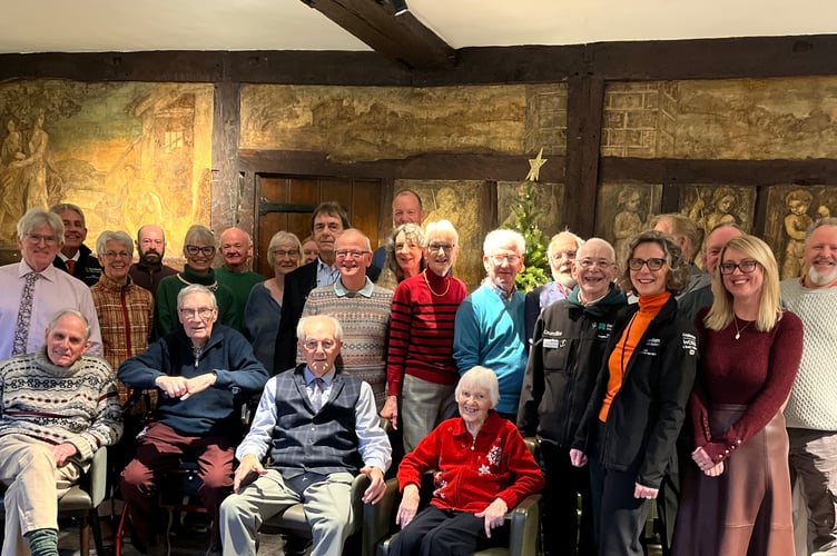 Farnham in Bloom volunteer thank-you event at The Bush Hotel. 