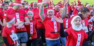 Santa runners jingle all the way for charity