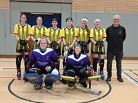 Farnham's roller hockey women go top of the league for Christmas