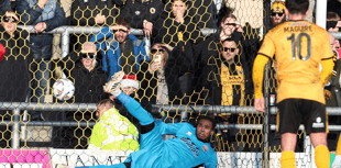 Penalty save at one end leads to goal at the other for Aldershot Town