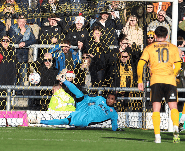 Penalty save at one end leads to goal at the other for Aldershot Town