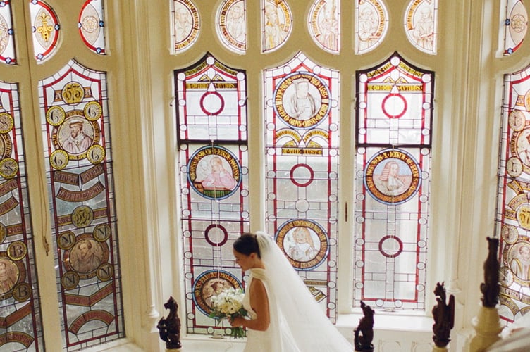 Teresa Boardman, on her wedding day. // A bride who loves the rush of a getting a good deal has bought four wedding dresses for her nuptials, all for under £1k. Teresa Boardman, 24, snagged four wedding dresses for a total of £850 by shopping on second hand clothing apps and scouring the sales. Teresa and her husband, Jamie Ellis, 26, gat married earlier this year in a Hampshire hotel and also plan to have a second wedding in the Philippines next May to include Teresa's extended family. The fashion-conscious bride decided to wear four dresses across these two events- three at her English wedding and another for the Philippines.  